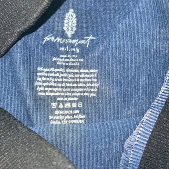 ❄️SOLD❄️FP Prajna Short Sz. M/L Color: Vintage Blue - Picture 3 of 4